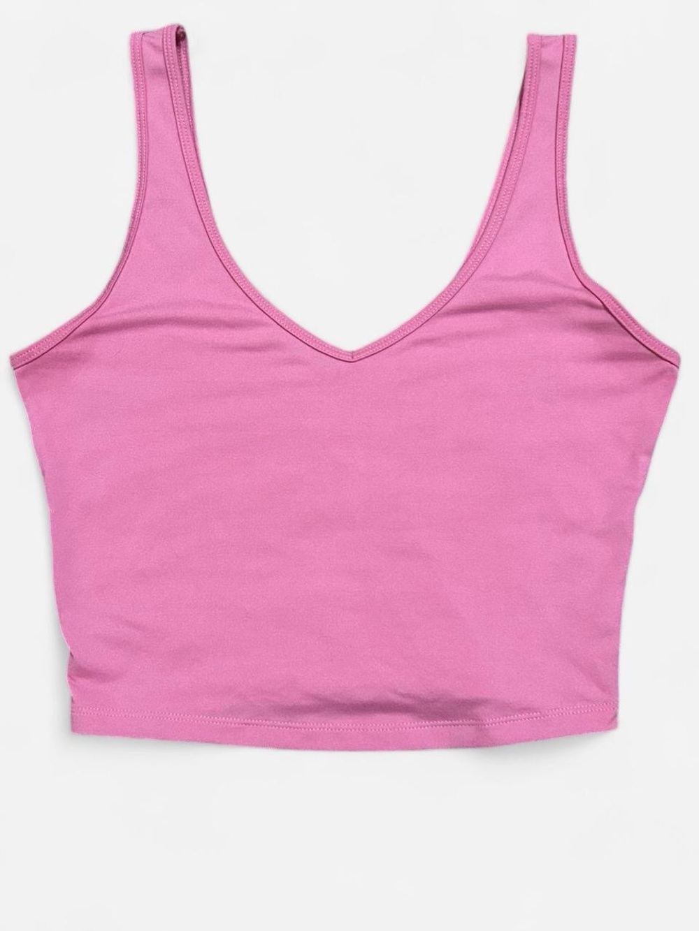 Hollister Pink V-Neck Crop Tank